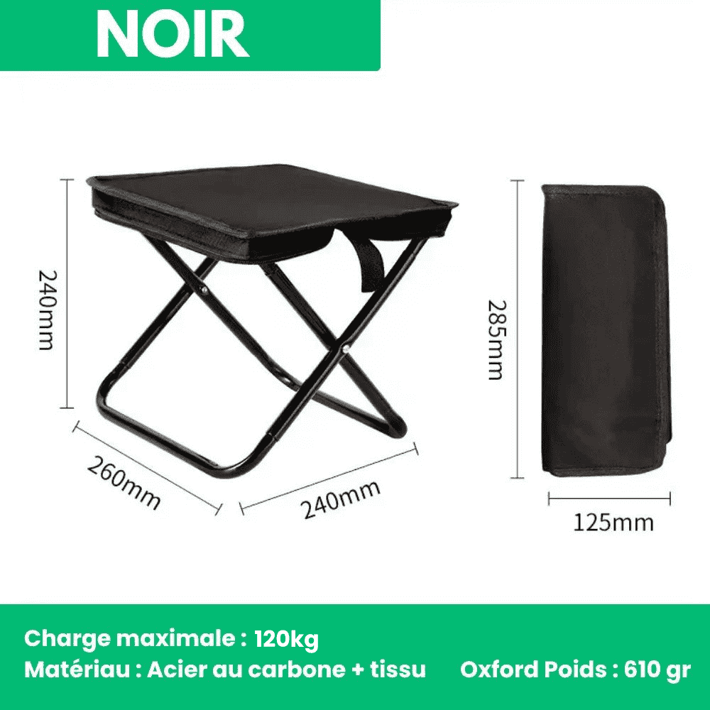 PackSit™ - Chaise Pliante Portable