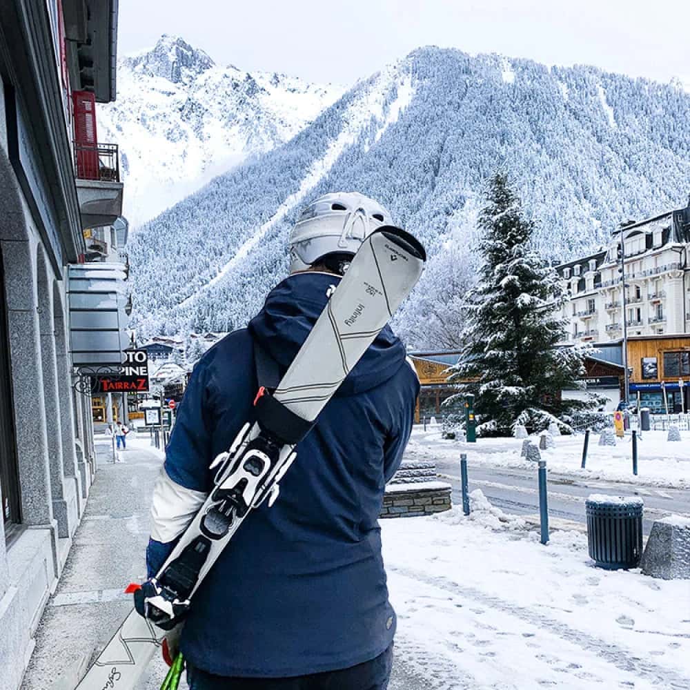 SkiMate™ - Porte-Skis Multifonctions