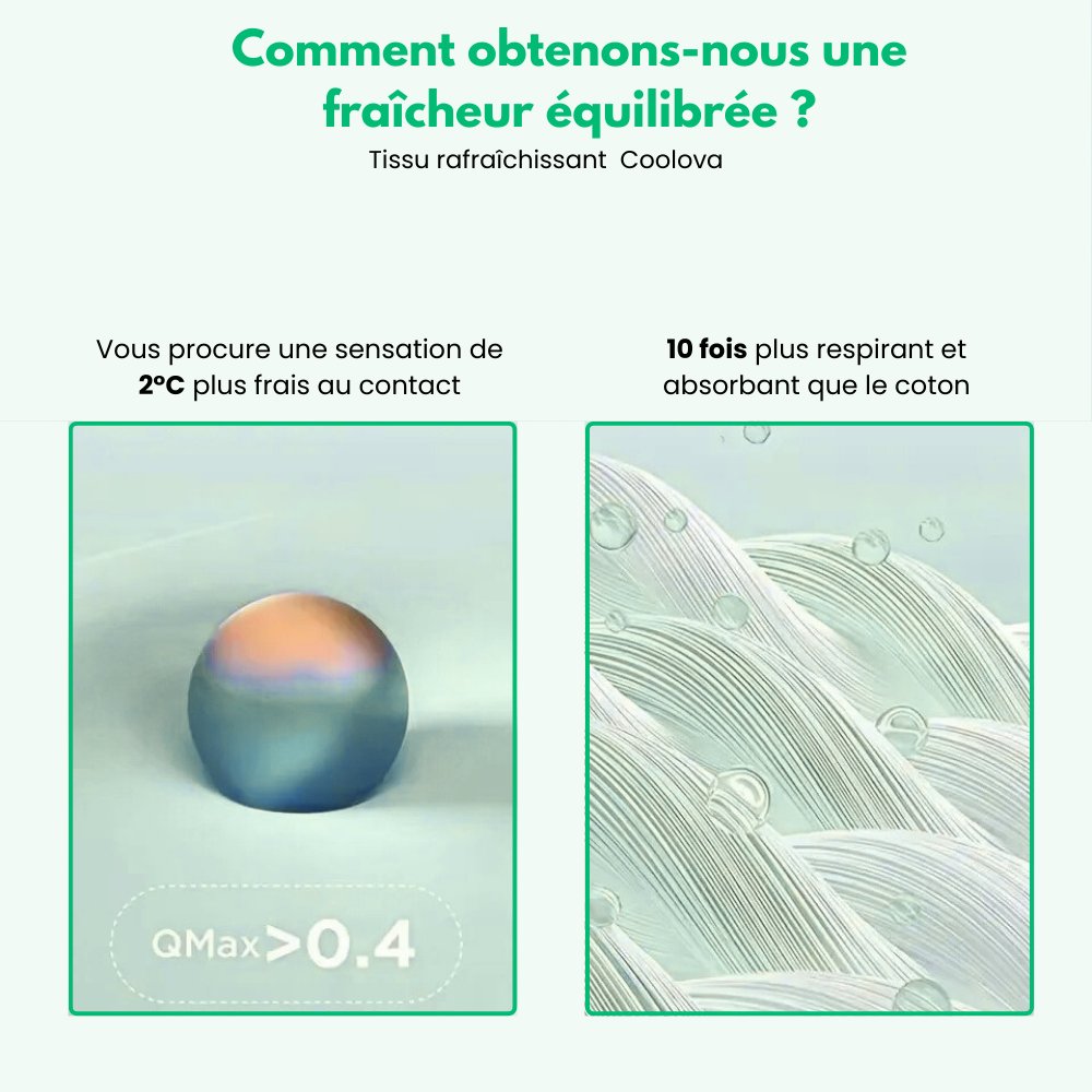 Coolova™ - La couverture pour un sommeil frais