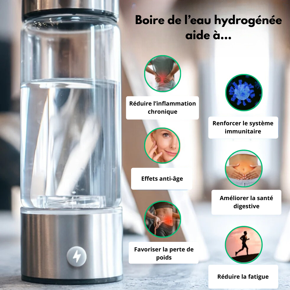 Hydroh™ - Gourde Eau Hydrogénée