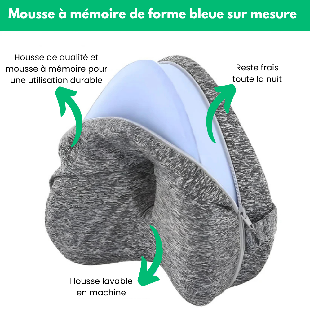 Kneex™ - Oreiller D’Alignement Pour Jambes Et Hanches