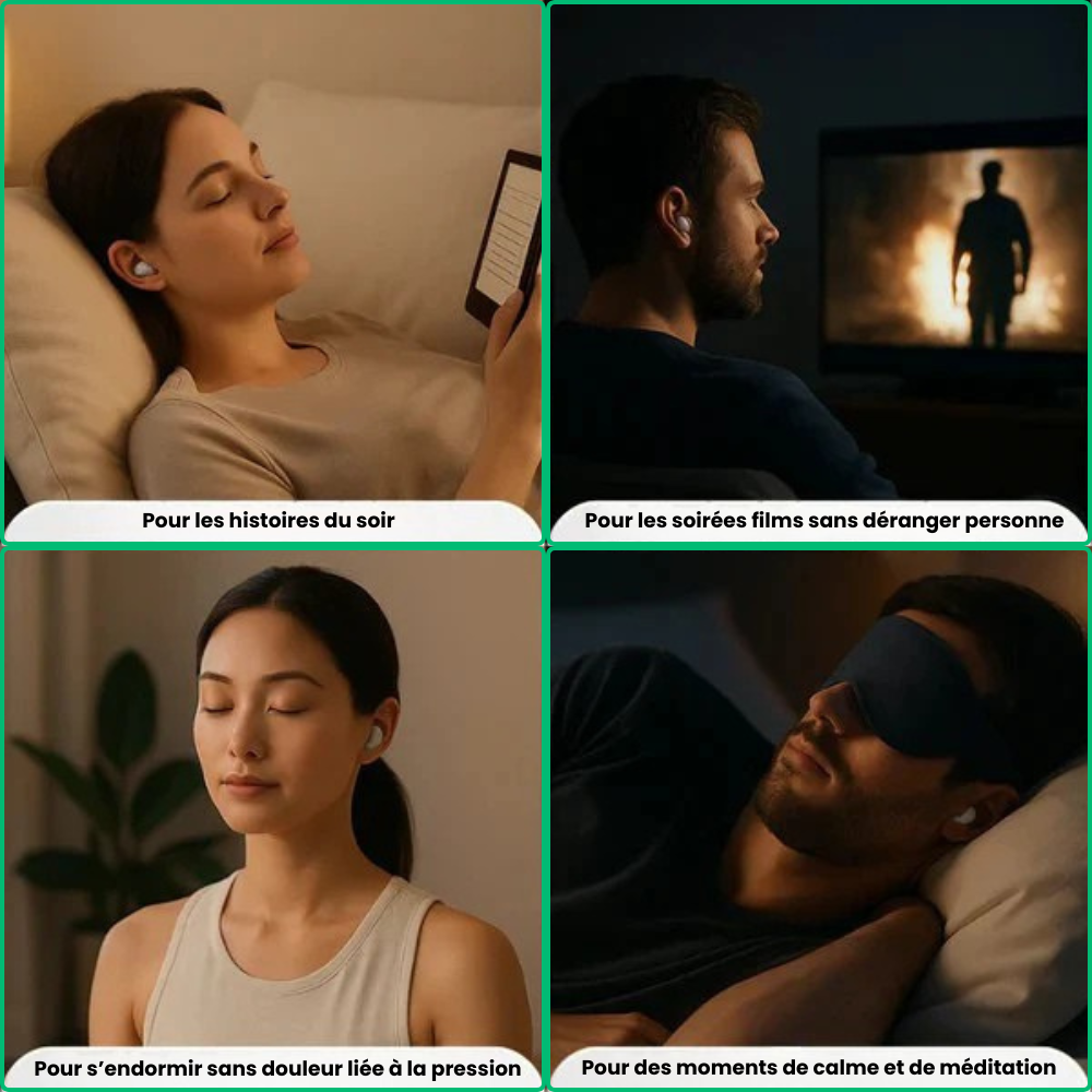 MindBuds™ - Mini Écouteurs Bluetooth Pour Sommeil Et Détente