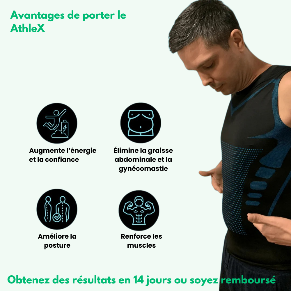 AthleX™ - Debardeur Gainant Perte de Poid