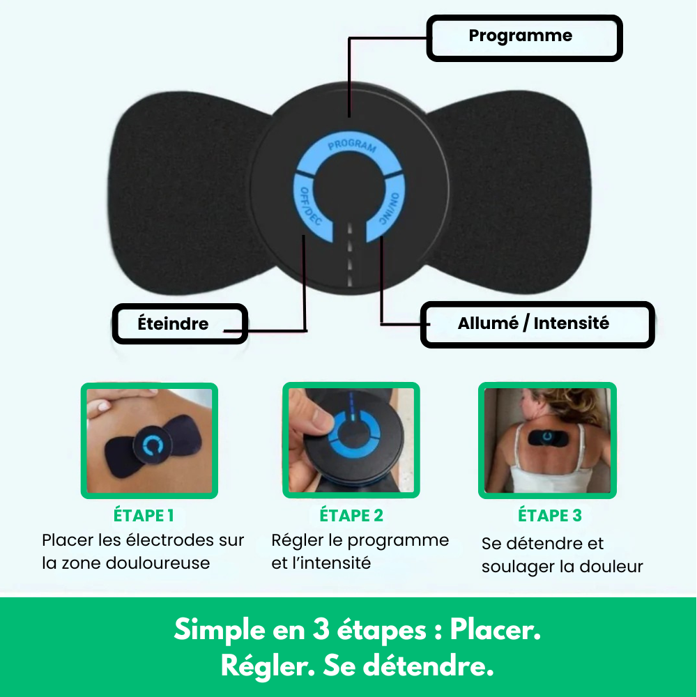 MobiRelax™ - Soulagez Douleurs Et Tensions En 15 Minutes