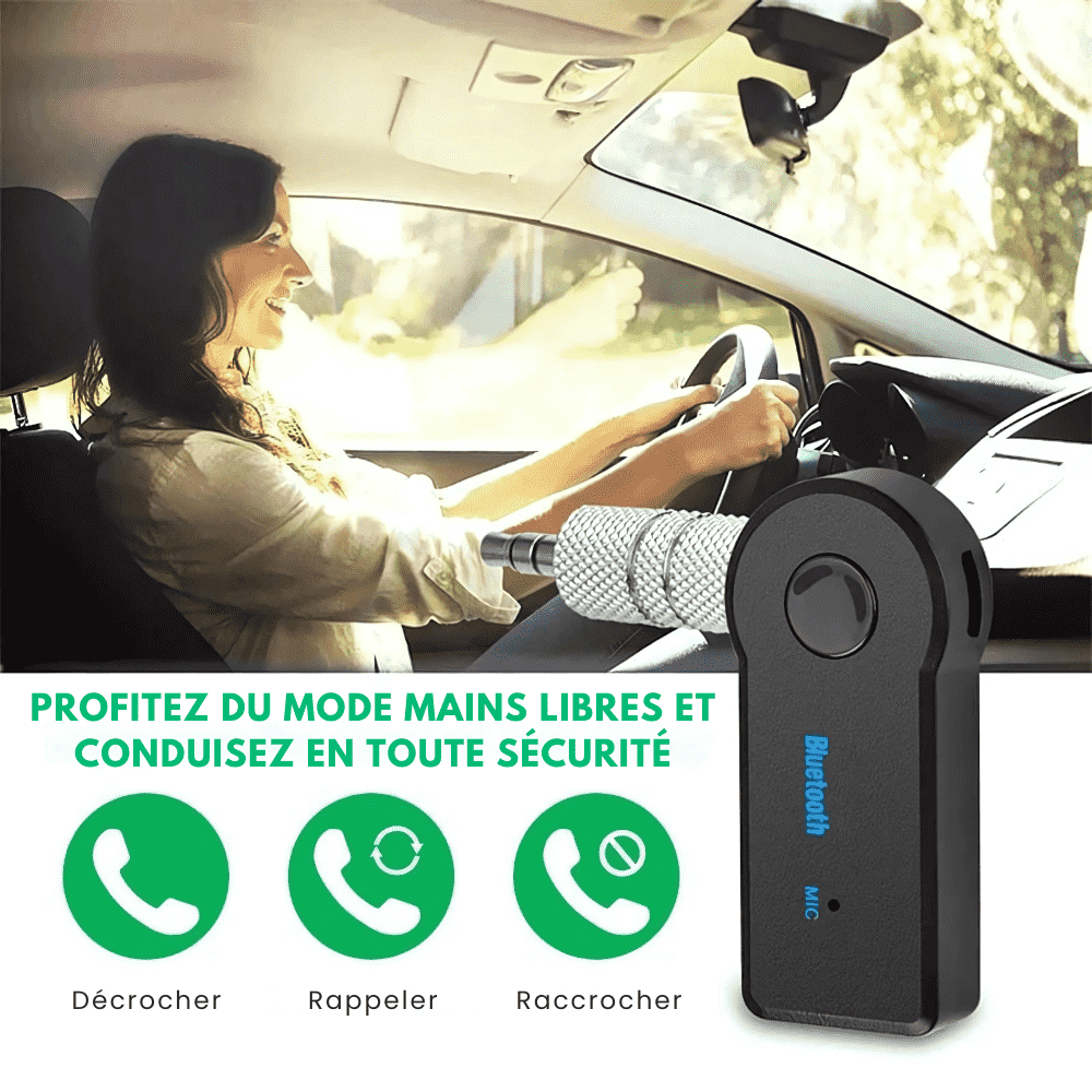 AutoLink™ - Adaptateur Bluetooth avec Micro Intégré