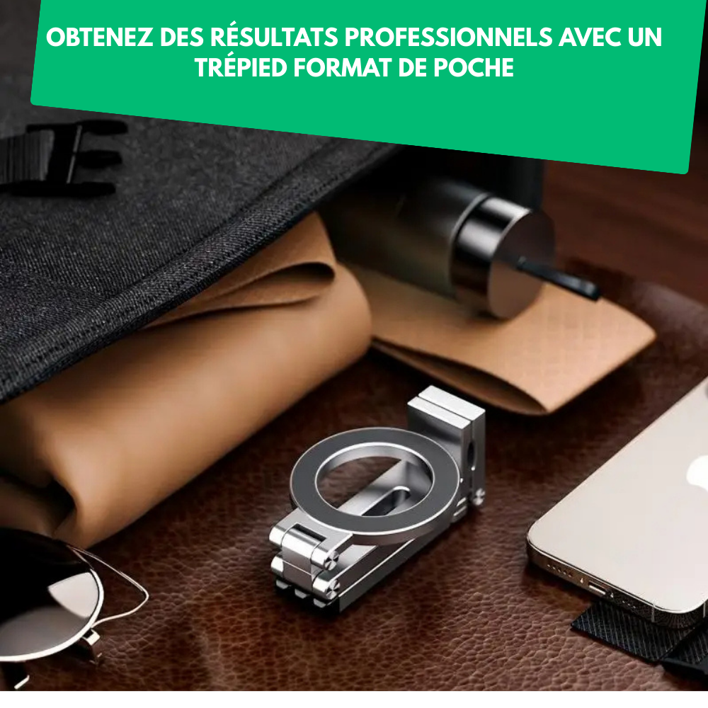 TripGrip™ - Mini Trépied Pro Aimenté