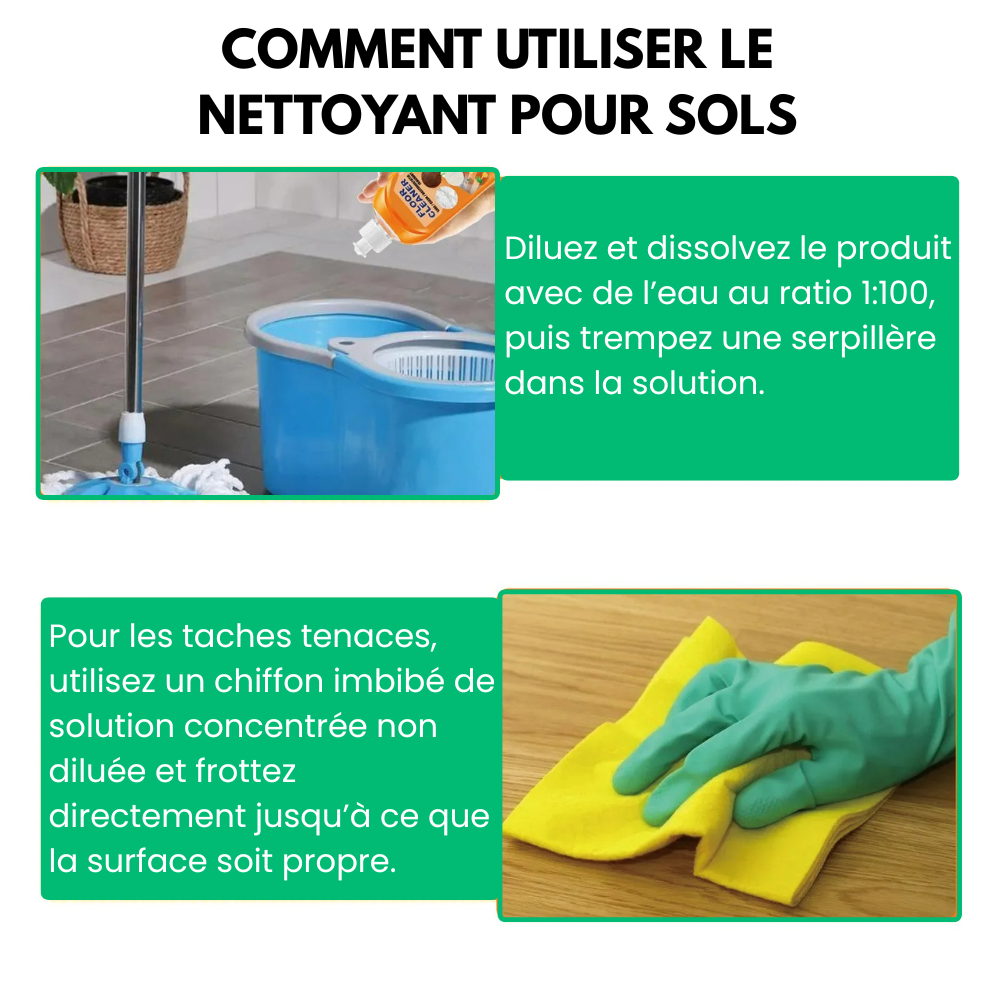 Clairbois™ - Nettoyant Bois Et Sols Naturels