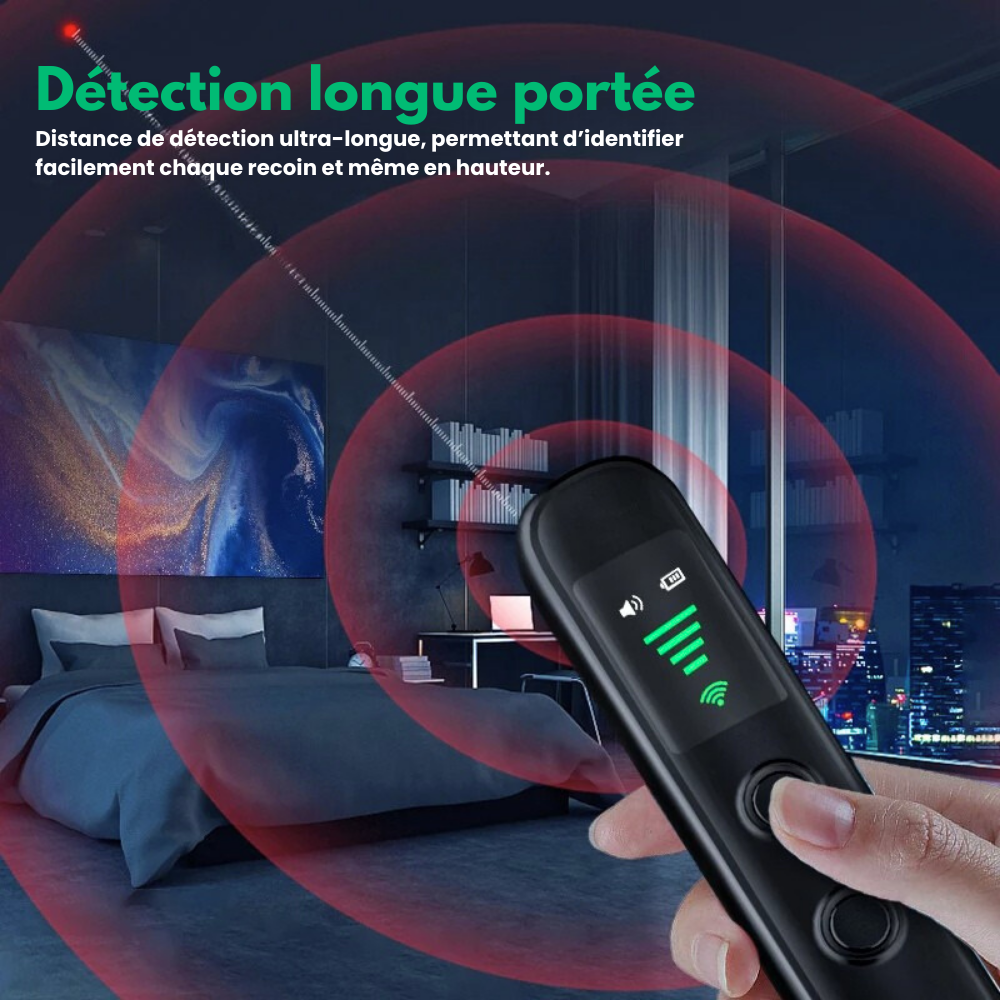 ScanSecure™ - Détecteur De Caméras Espionnes