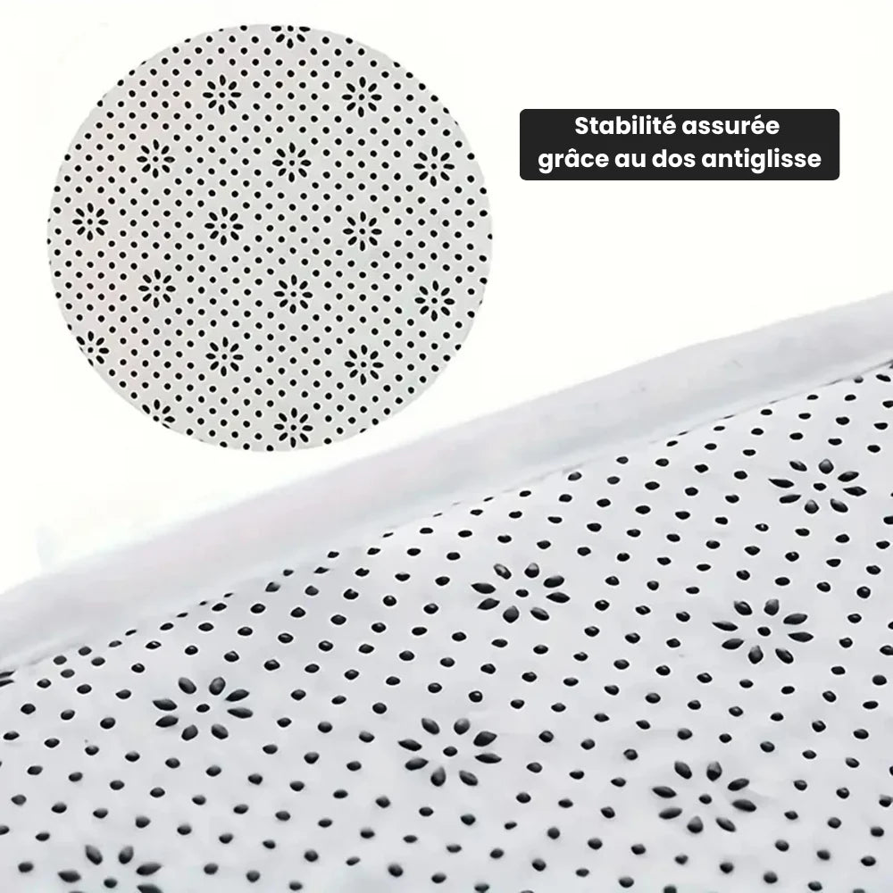 Veloureo™ - Tapis de Bain Moelleux Antidérapant