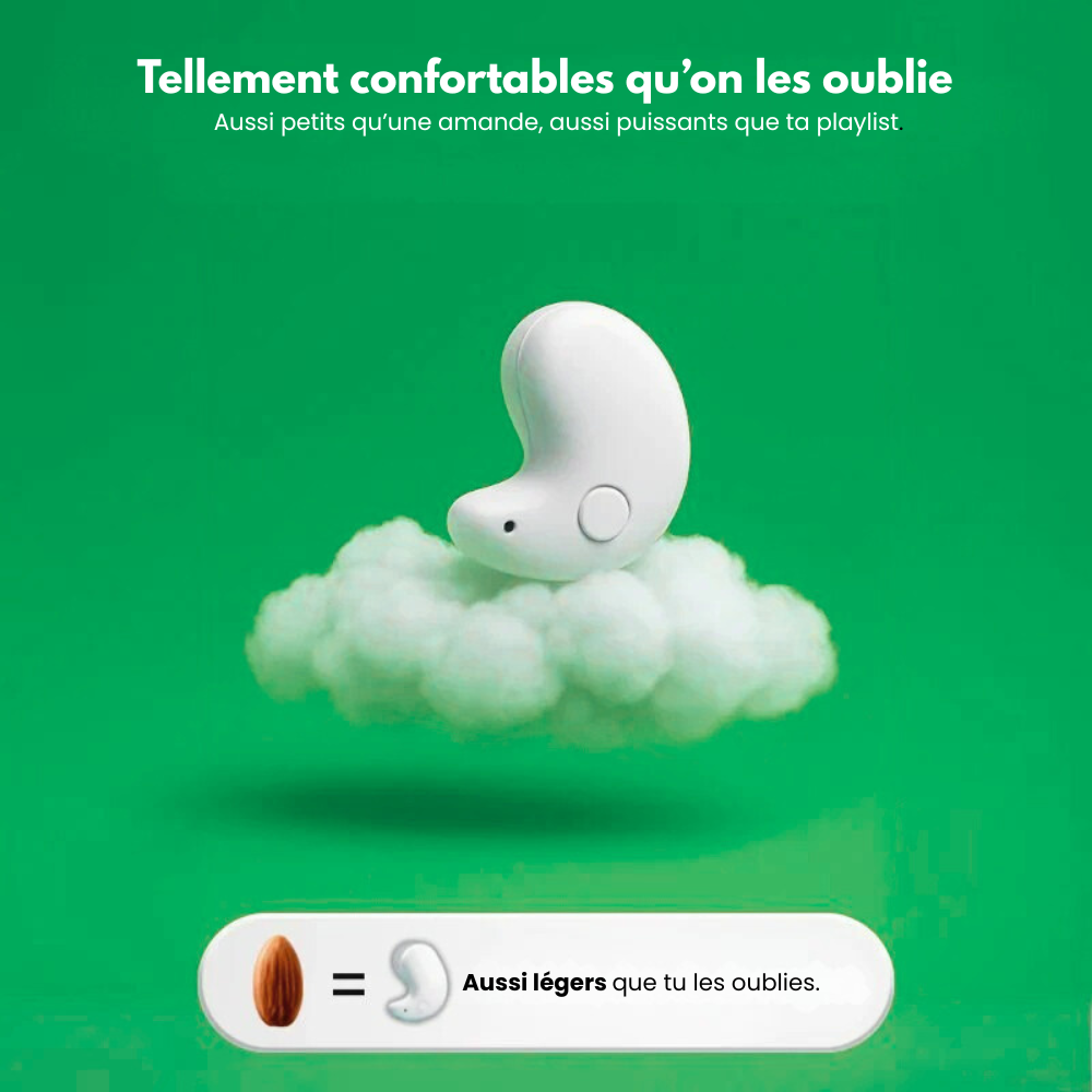 MindBuds™ - Mini Écouteurs Bluetooth Pour Sommeil Et Détente