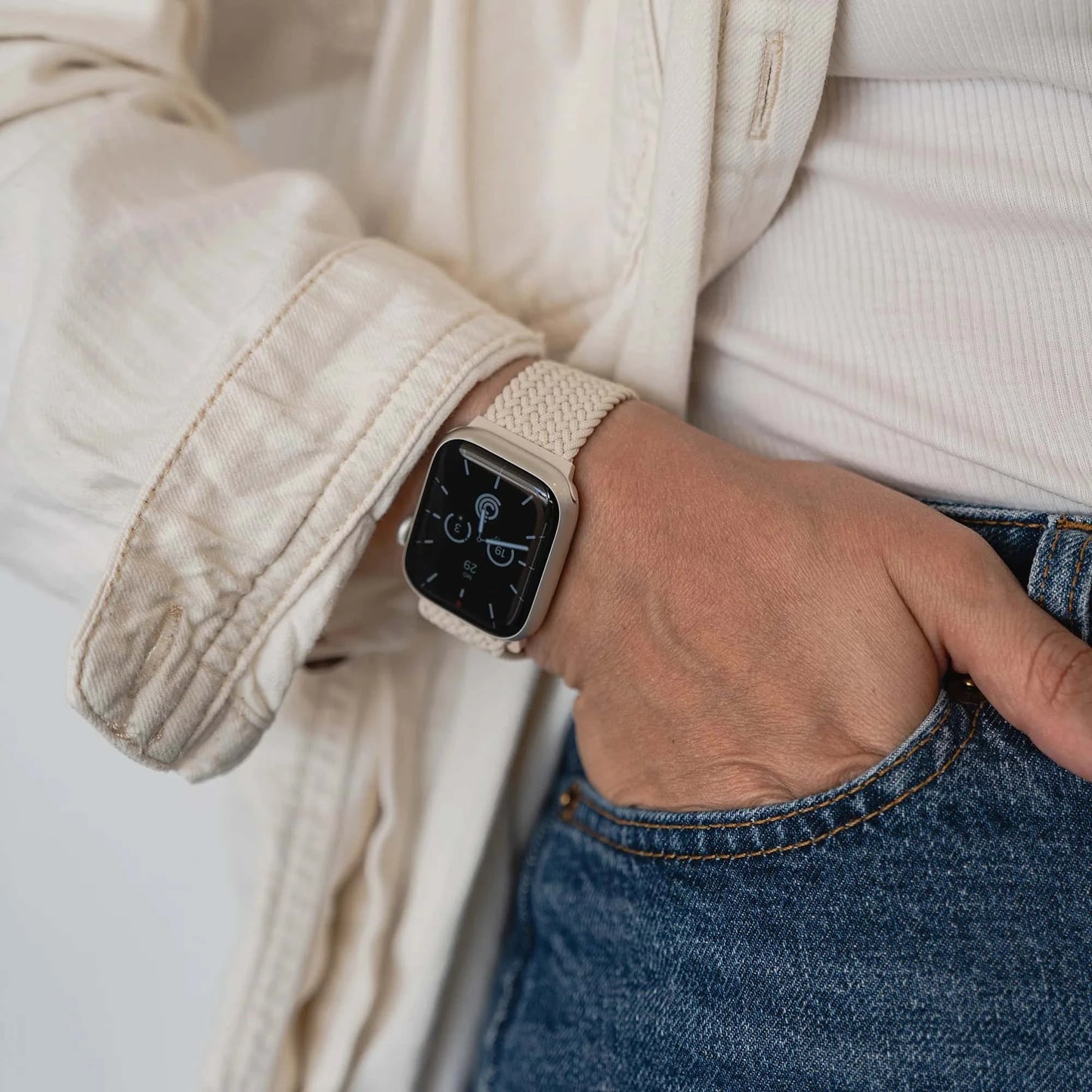 Silko™ - Bracelet Apple Watch Tressé