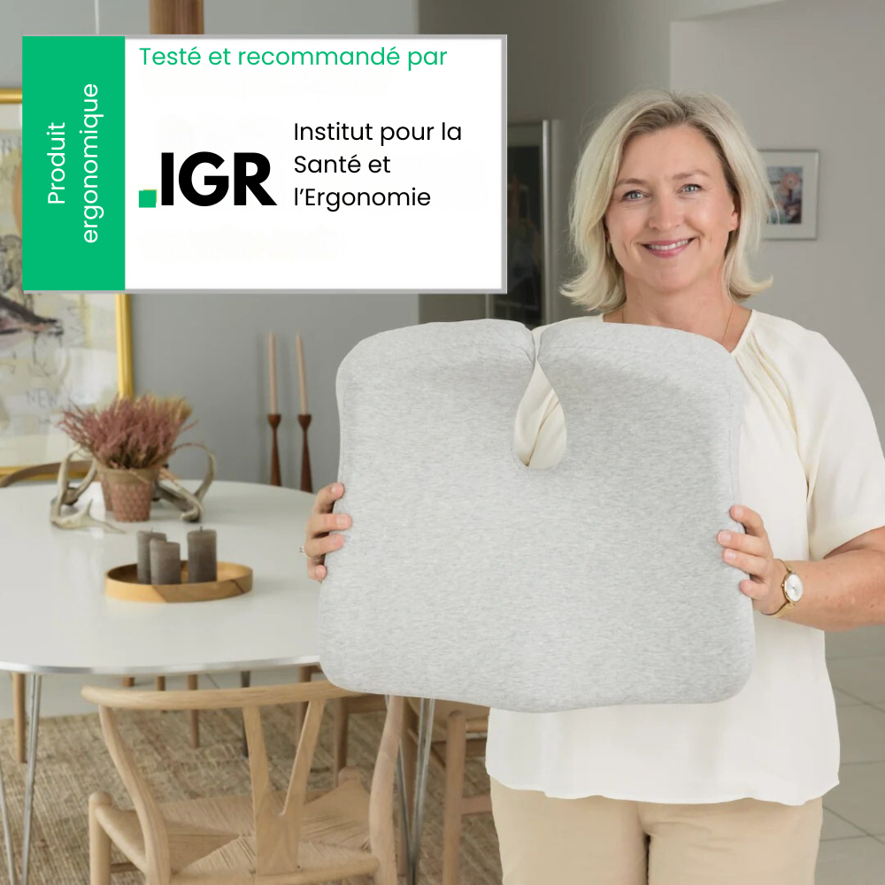 PosturePad™ - Coussin De Soutien Lombaire Et Coccyx