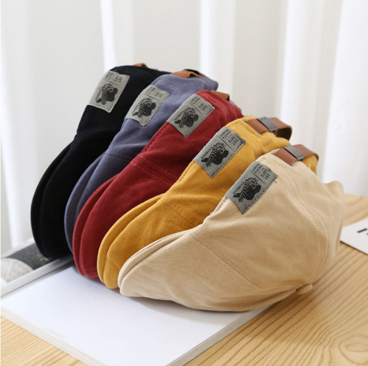Angiales - Béret Homme en Coton Ajustable