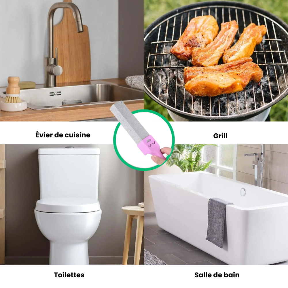 EcoRock™ - Nettoyant Naturel Anti-Calcaire Et Taches