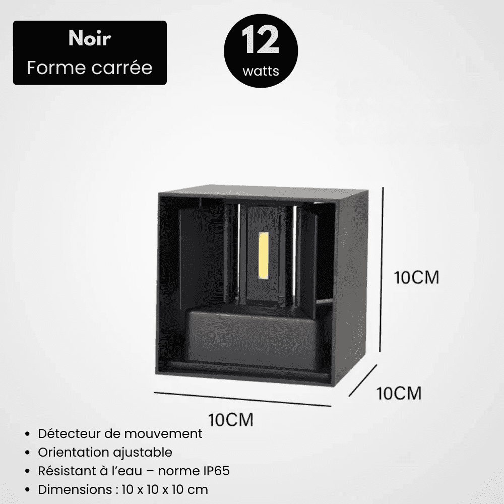 Luminea™ - Lampe Murale Détecteur de Mouvement
