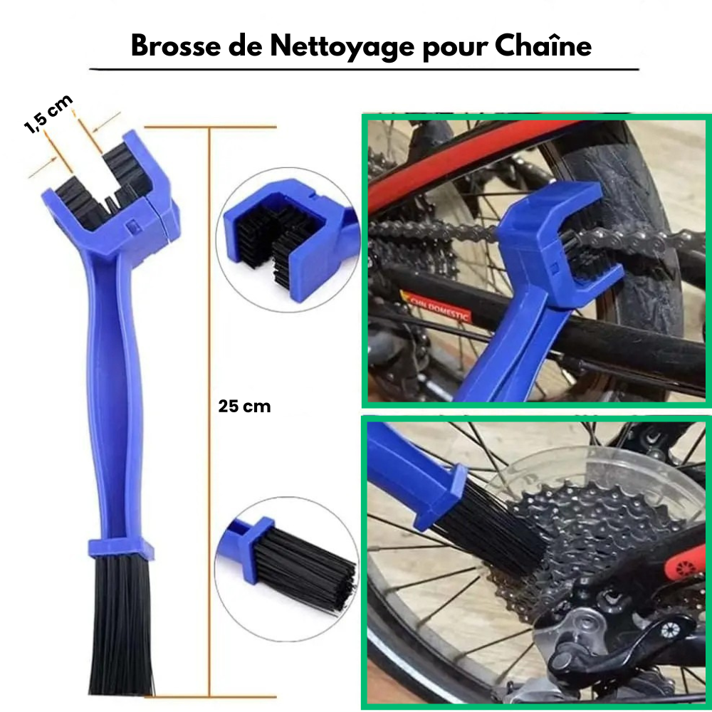 BikeBrush™ - Kit De Nettoyage Pour Chaine Vélo