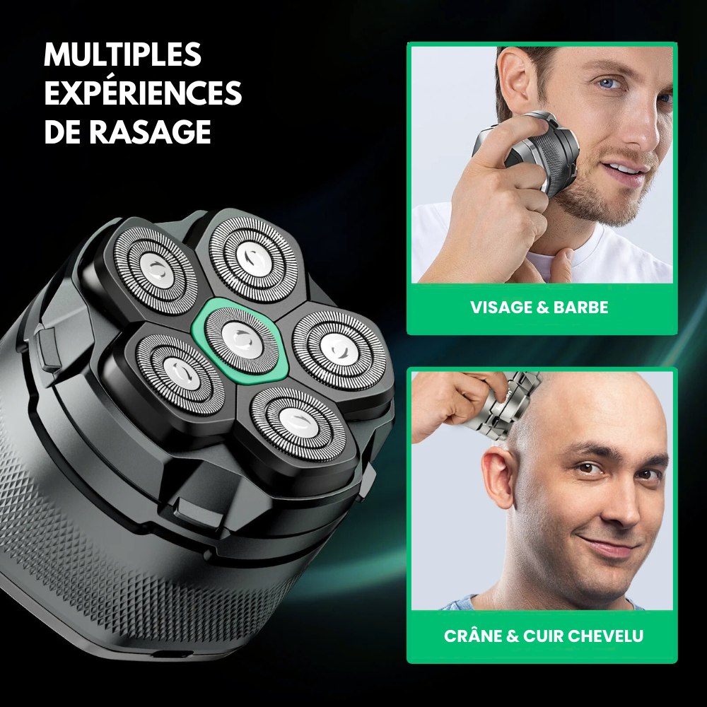 BladeBold™ - Rasoir Électrique Pour Crâne Chauve