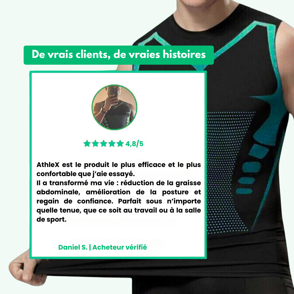 AthleX™ - Debardeur Gainant Perte de Poid