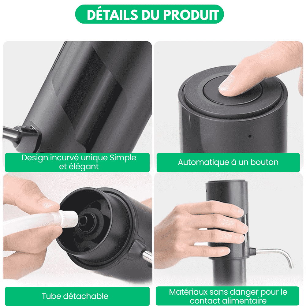 Velveno™ - Distributeur Aérateur De Vin Électrique