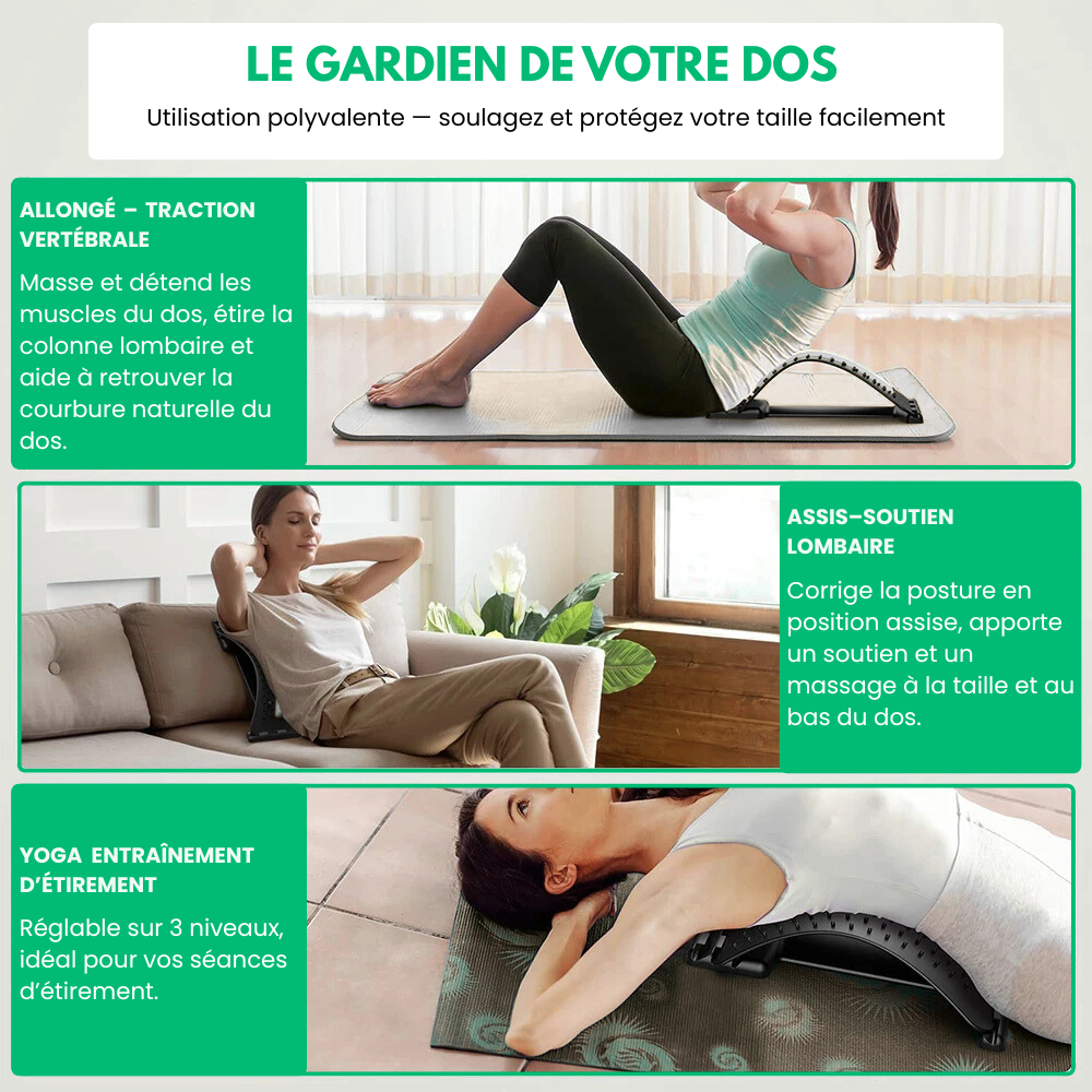 Postureax™ - La solution 3-en-1 pour un dos sans tension
