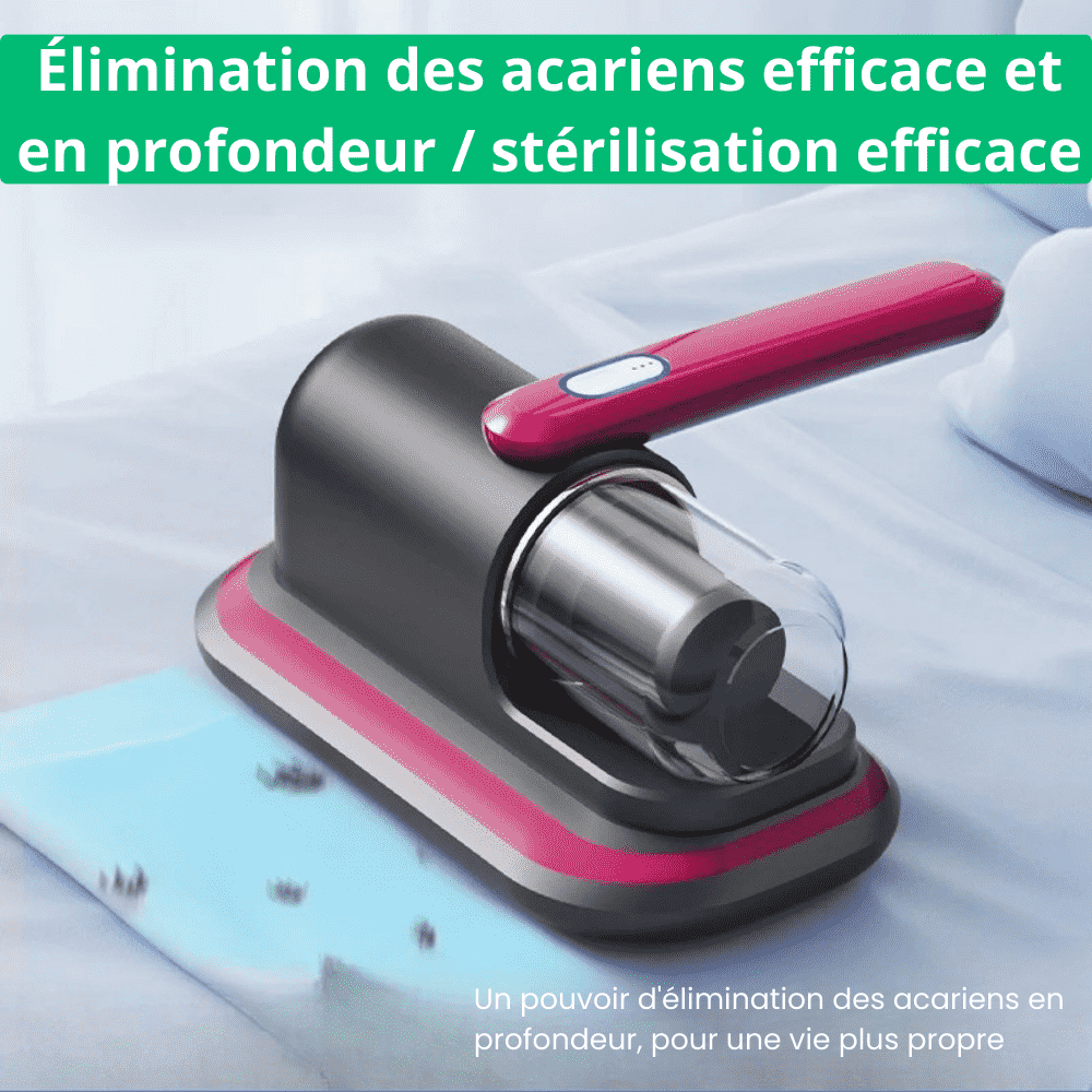 Pulse™ - Aspirateur Anti Acariens, Bactéries & Moisissures