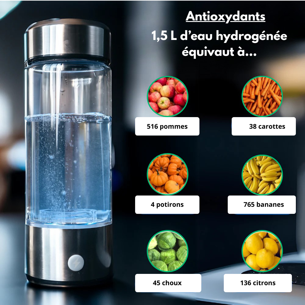 Hydroh™ - Gourde Eau Hydrogénée