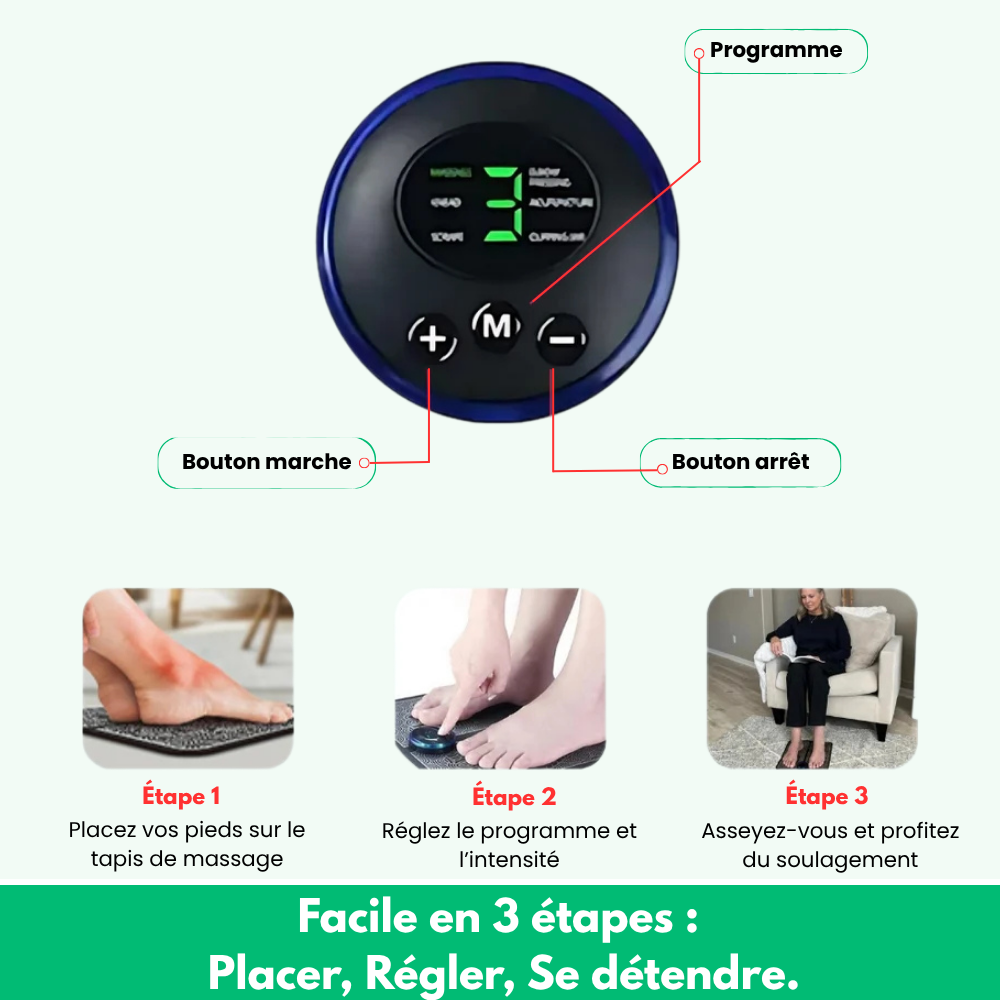 NeuroPulse™ – Appareil de Massage Neuromusculaire