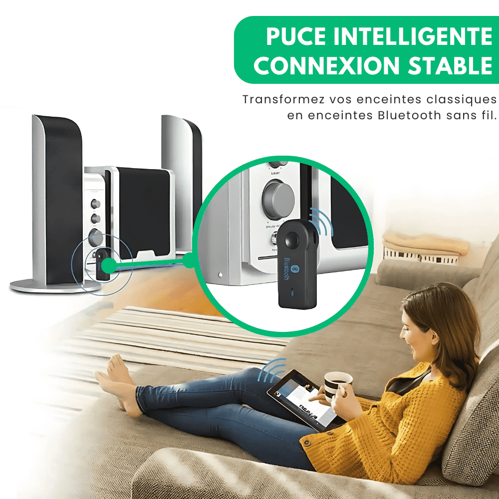 AutoLink™ - Adaptateur Bluetooth avec Micro Intégré