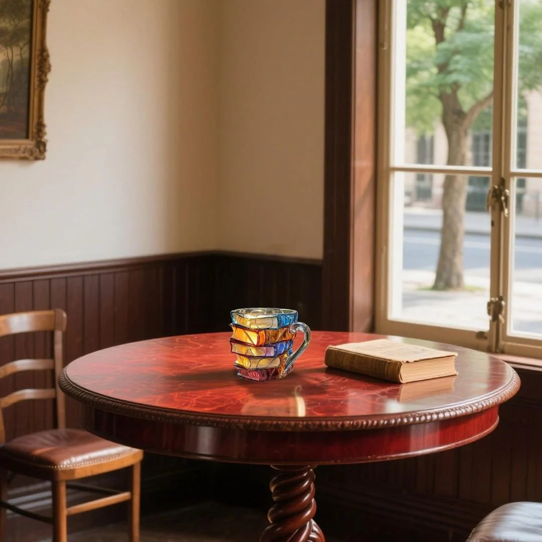 TomeTasse™ - Un mug 3D qui fait briller votre bibliothèque