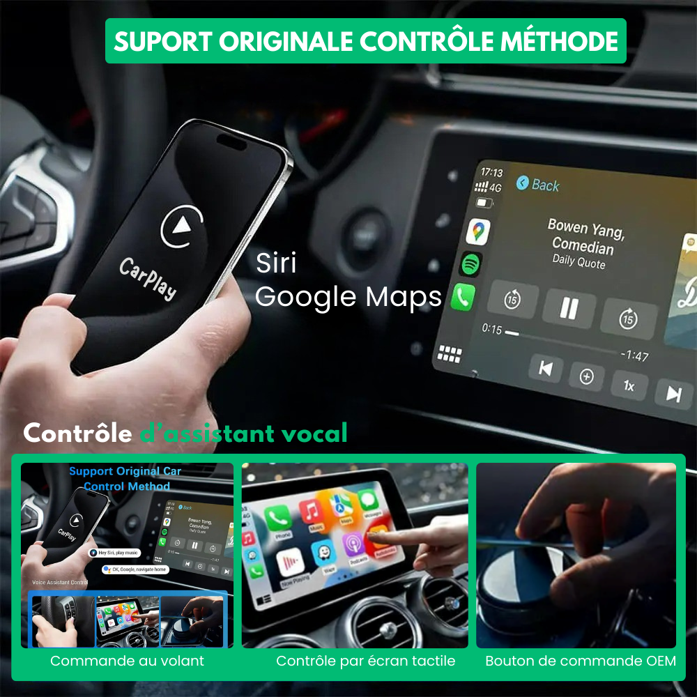Mobilink™ - Clé CarPlay IOS & Android