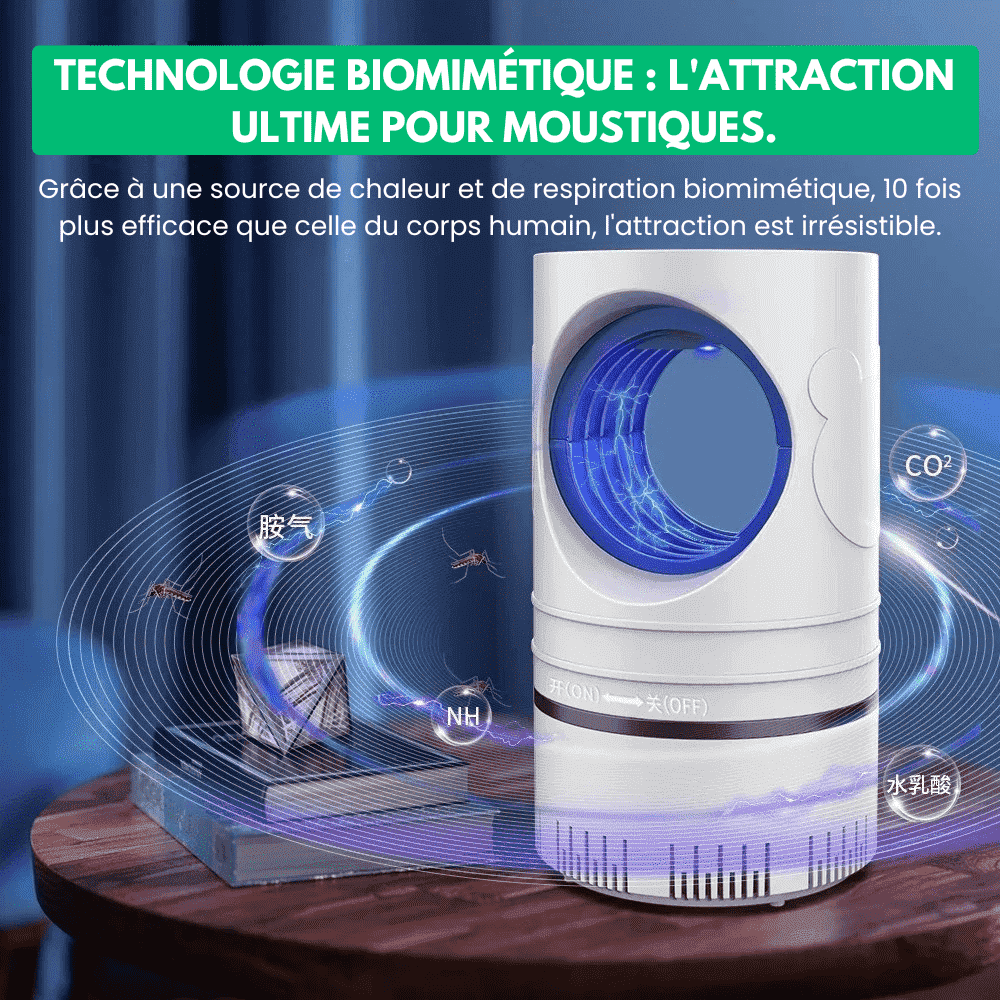 Aerium™ – Lampe Anti-Moustiques UV