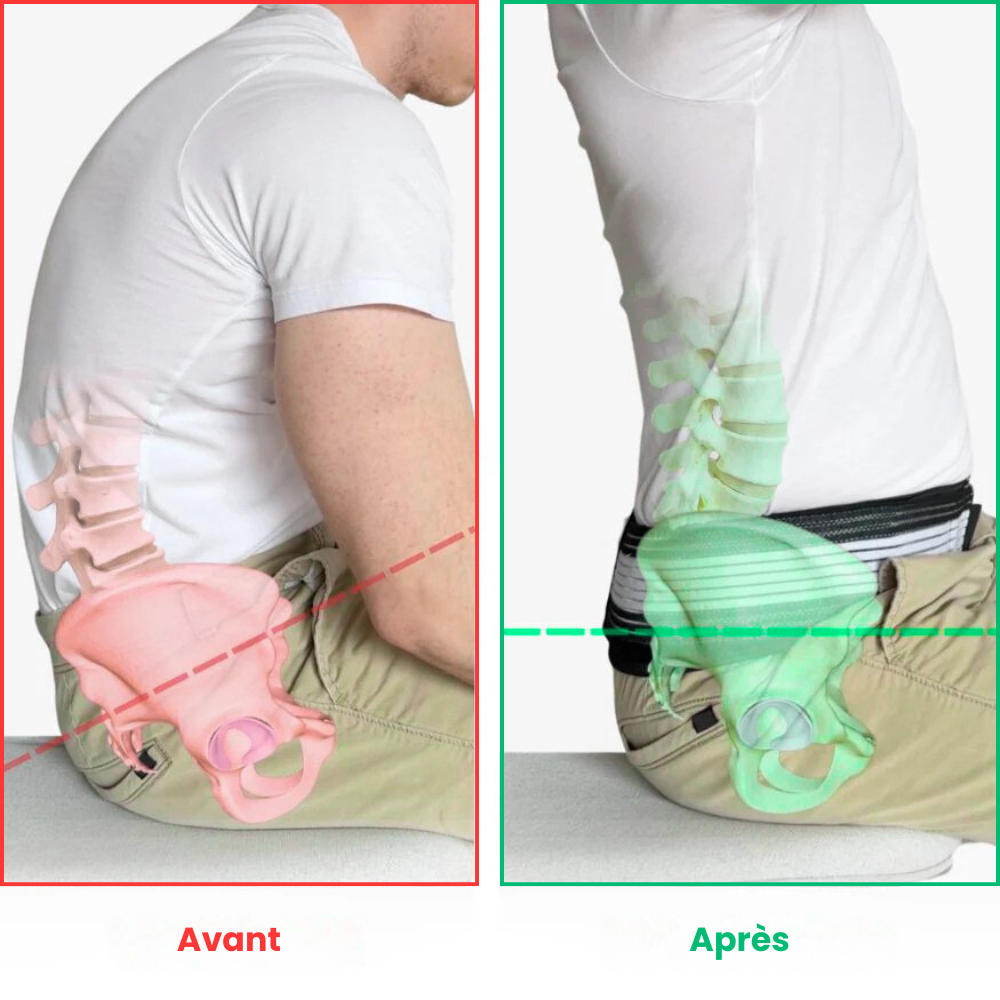 LumbaFix™ - Ceinture Lombaire De Soulagement Sciatique