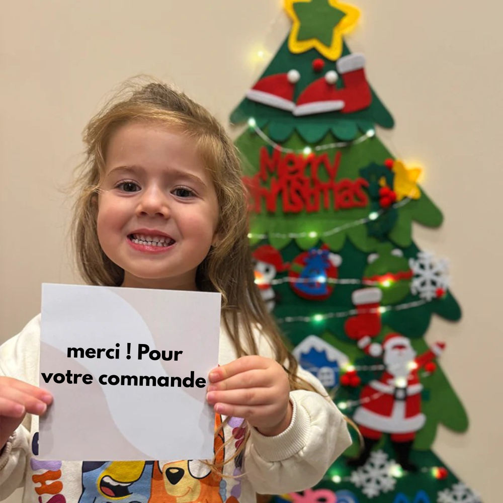 TreeTots™ - Sapin De Noël En Feutrine Pour Enfant