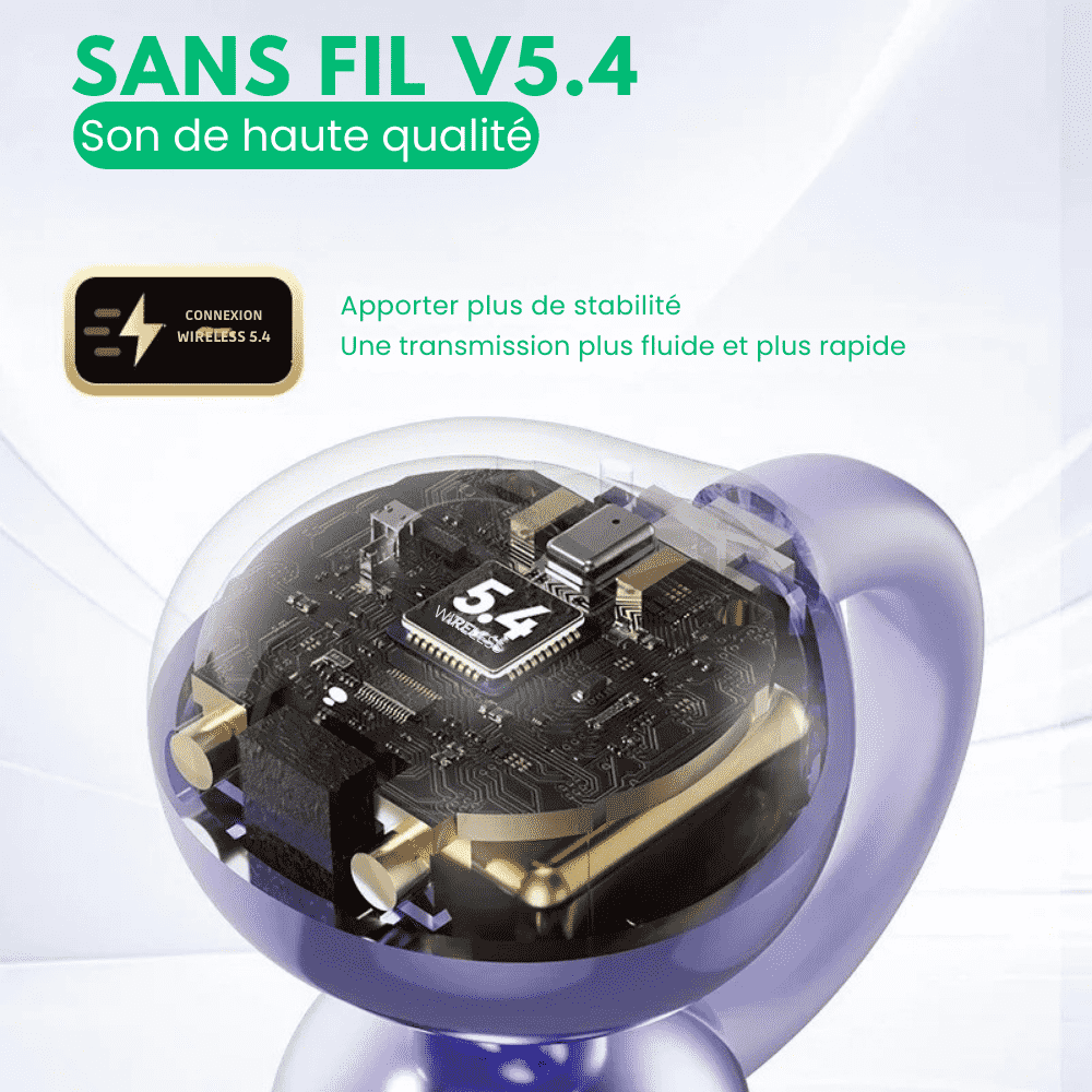 Vocalis™ - Écouteurs Bluetooth Clip-On