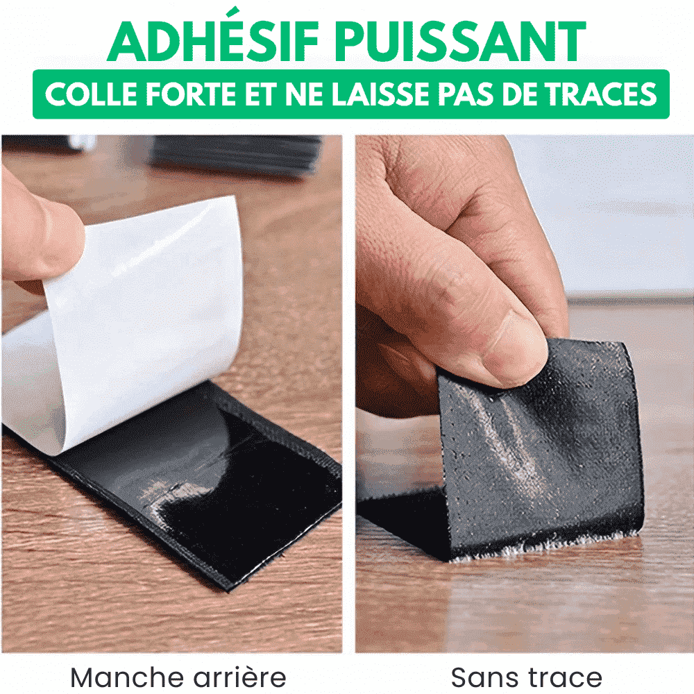 GripFix™ - Bandes Adhésives Double Face Velcro