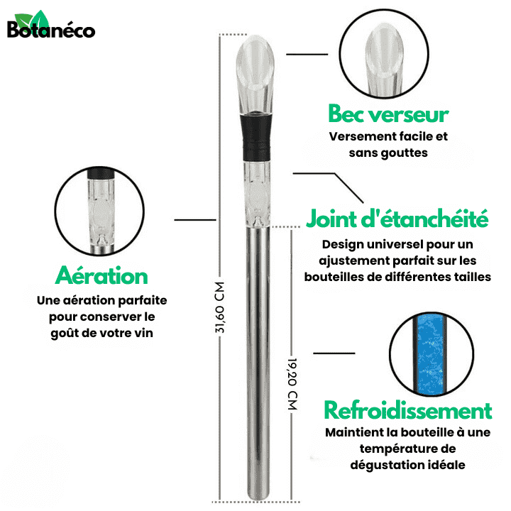 ViniFrais™ - Du du vin frais sans éclaboussures