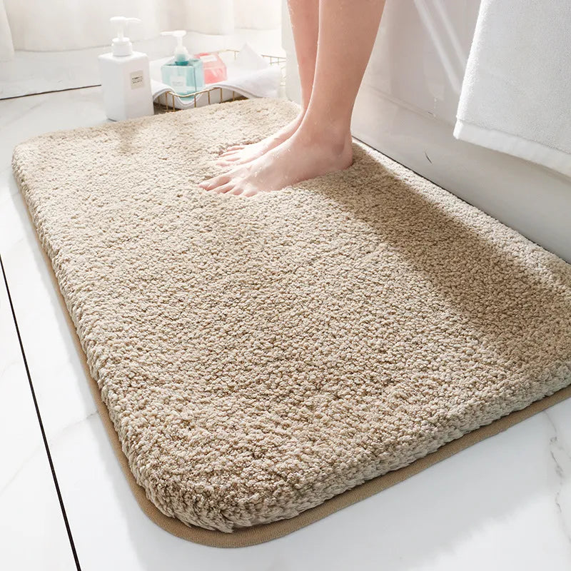 Veloureo™ - Tapis de Bain Moelleux Antidérapant