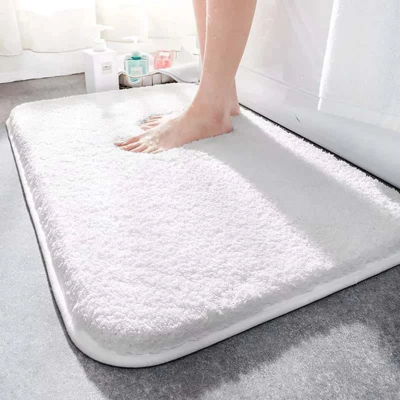 Veloureo™ - Tapis de Bain Moelleux Antidérapant