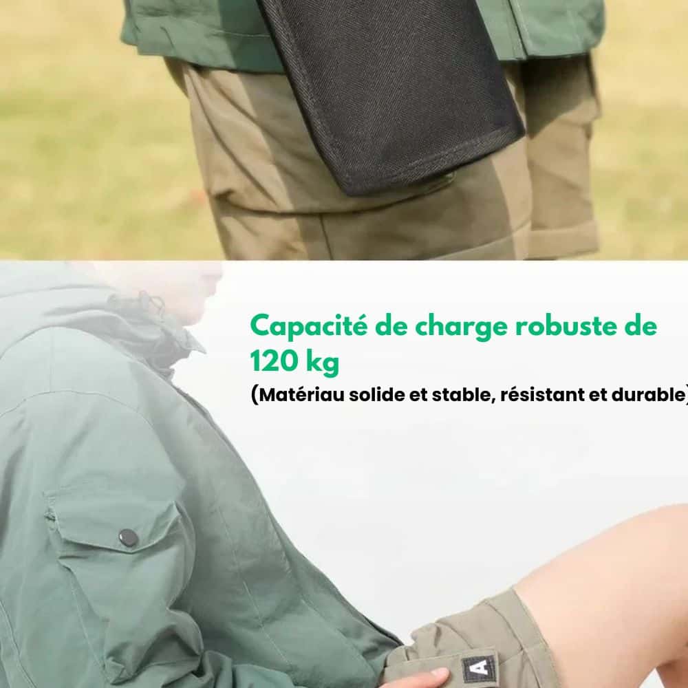 PackSit™ - Chaise Pliante Portable