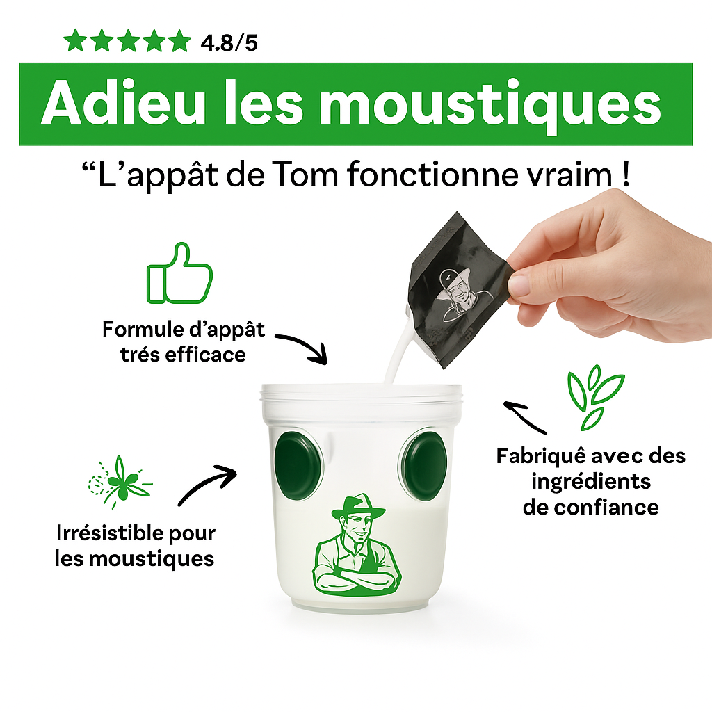 InsectoX™ - Piège Anti-Moustiques & Guêpes