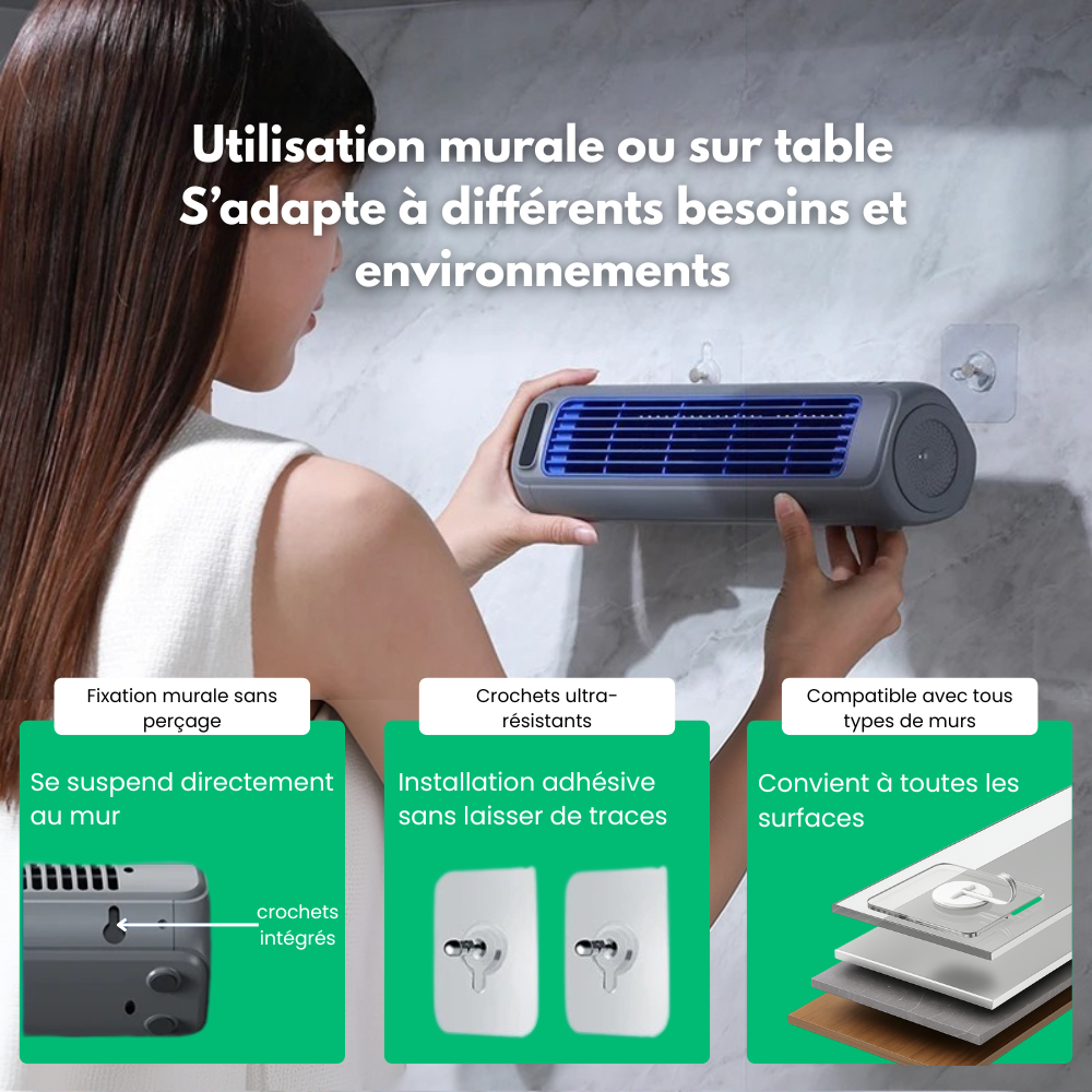Climatex™ - Mini-Clim Silencieuse & Econome