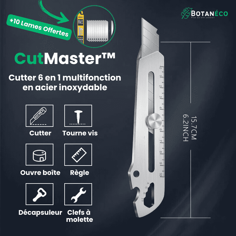 CutMaster™ - Cutter multifonction 6 en 1