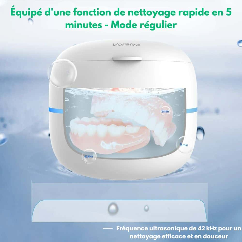 Dental™ - Nettoyage clinique des prothèses et protège-dents