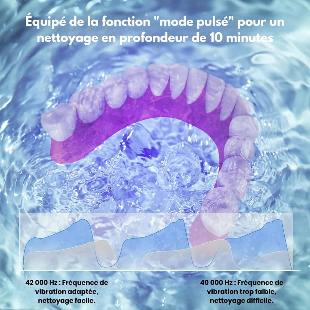 Dental™ - Nettoyage clinique des prothèses et protège-dents