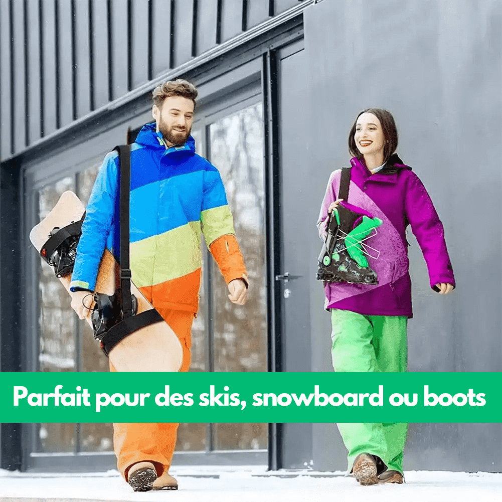 SkiMate™ - Porte-Skis Multifonctions