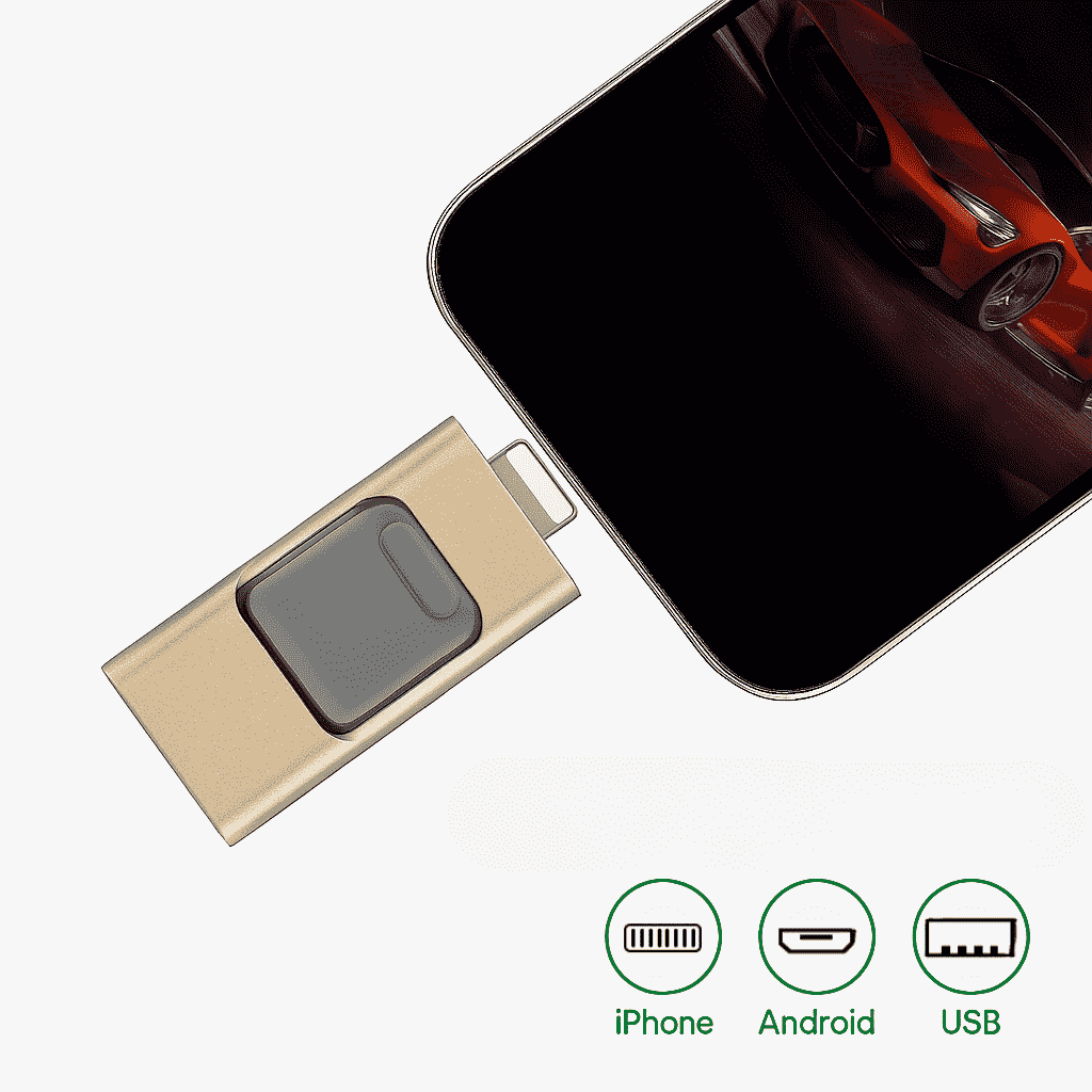 Vault™ - Clé USB 4en1 64Gb