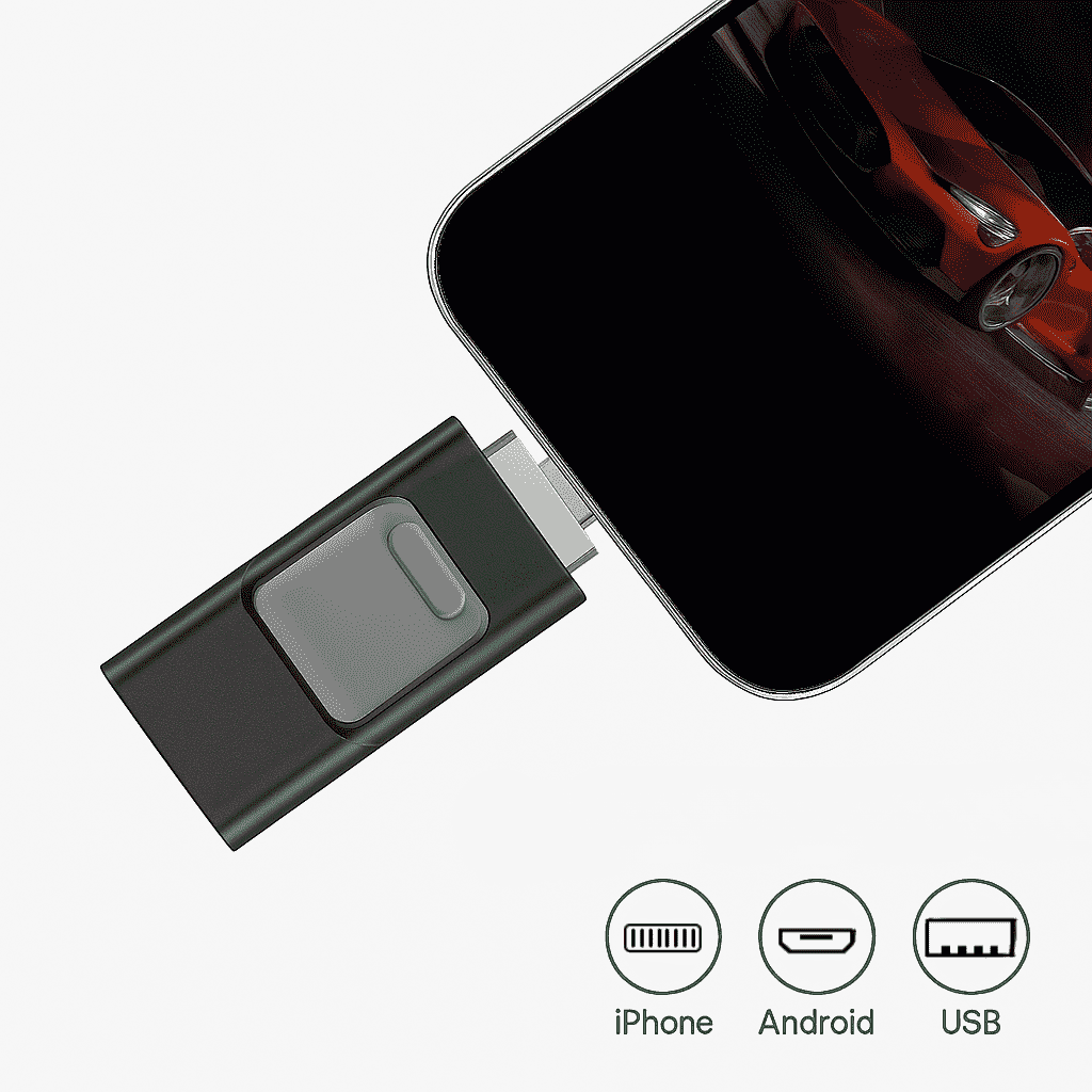 Vault™ - Clé USB 4en1 64Gb
