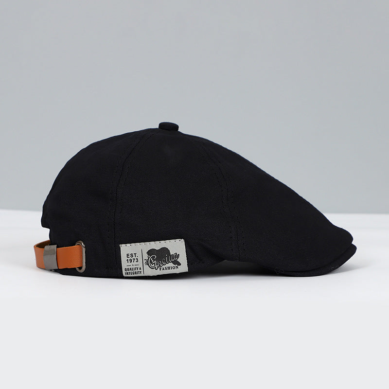Angiales - Béret Homme en Coton Ajustable
