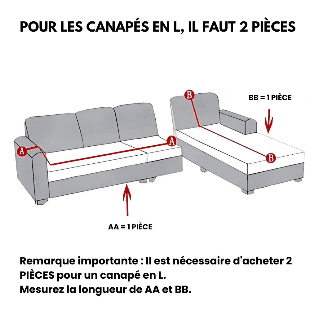 UniSofa™ - Housse de Canapé en Velours