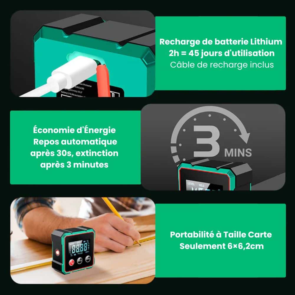 AxiScan™ - Niveau Digital Magnétique